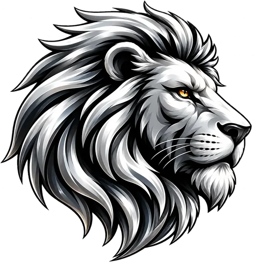 AlphaSteel lion emblem